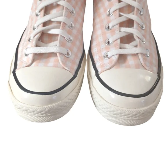 NEW Converse Checkered High-Top Sneakers - Picture 4 of 11